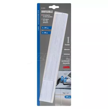 Lampa ΠΡΟΣΤΑΤΕΥΤΙΚΑ ΠΡΟΦΥΛΑΚΤΗΡΑ INVISIBLE TRIM ΔΙΑΦΑΝΑ 295x14mm+14x68mm ΠΑΧΟΥΣ 1,5mm ΑΥΤΟΚΟΛΛΗΤΑ 4ΤΕΜ. L2063.8 
