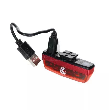 Lampa ΦΩΣ ΠΟΔΗΛΑΤΟΥ ΣΕΤ POWER SET 3 ΧΡΗΣΕΩΝ ΛΕΥΚΟ ΦΩΣ ΕΜΠΡΟΣ 300lm + ΠΙΣΩ ΚΟΚΚΙΝΟ ΦΩΣ 35lm ΦΟΡΤΙΣΗ ΜΕ USB 9355.3-LB 