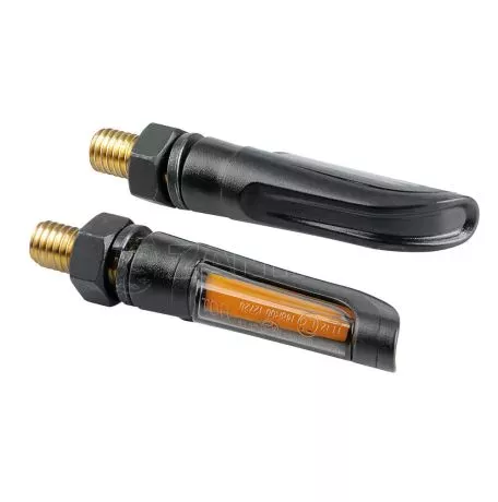 Lampa ΦΛΑΣ MOTO NAIL ΜΑΥΡΑ 12V COB LED M8 50x10mm LAMPA - 2 TEM. 9162.7-LM