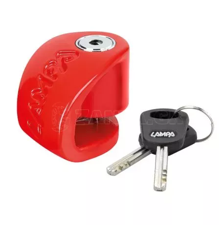 Lampa ΑΝΤΙΚΛΕΠΤΙΚΟ ΔΙΣΚΟΦΡΕΝΟΥ STONE XS ΚΟΚΚΙΝΟ 5,5mm (2 ΚΛΕΙΔΙΑ) LAMPA - 1 ΤΕΜ 9156.2-LM 