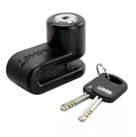 Lampa ΑΝΤΙΚΛΕΠΤΙΚΟ ΔΙΣΚΟΦΡΕΝΟΥ PINCH ΜΑΥΡΟ 5,5mm (2 ΚΛΕΙΔΙΑ) LAMPA - 1 ΤΕΜ 9156.3-LM 
