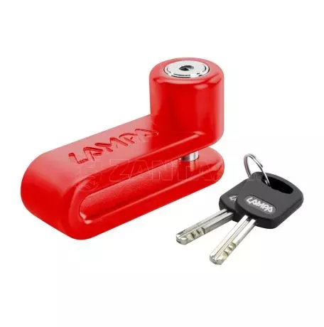 Lampa ΑΝΤΙΚΛΕΠΤΙΚΟ ΔΙΣΚΟΦΡΕΝΟΥ PINCH ΚΟΚΚΙΝΟ 10mm (2 ΚΛΕΙΔΙΑ) LAMPA - 1 ΤΕΜ 9156.6-LM 