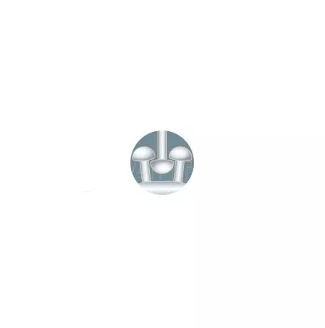 Lampa ΑΥΤΟΚΟΛΛΗΤΑ SCRATCH ΟΒΑΛ (ΤΥΠΟΣ ΜΑΝΙΤΑΡΙ) 48x18mm ΛΕΥΚΟ 3M LAMPA - 50 ΤΕΜ L7464.9 
