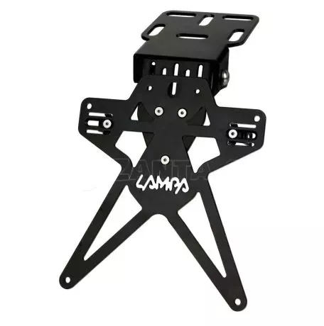 Lampa ΒΑΣΗ ΣΤΗΡΙΞΗΣ ΠΙΝΑΚΙΔΑΣ MOTO ΑΛΟΥΜΙΝΙΟΥ AERO-X EVO 3 ΜΑΥΡΗ UNIVERSAL LAMPA - 1 ΤΕΜ 9164.3-LM 