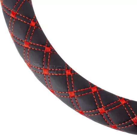 AMIO ΚΑΛΥΜΜΑ ΤΙΜΟΝΙΟΥ 37/39CM SWC-40-M ΜΑΥΡΟ/ΚΟΚΚΙΝΟ ΚΑΠΙΤΟΝΕ​ AMIO - 1 ΤΕΜ. 02813/AM 