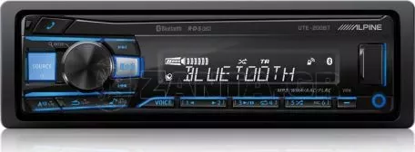 Alpine  Ηχοσύστημα Αυτοκινήτου Alpine UTE-200BT 1DIN (Bluetooth/USB/AUX) με Αποσπώμενη Πρόσοψη  και Bluetooth μεταβλητό φωτισμό 4x50W UTE-200BT 