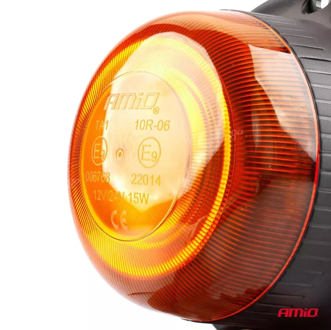 AMIO ΦΑΡΟΣ LED MINI 12/24V 18SMD IP56 ΠΟΡΤΟΚΑΛΙ ΒΙΔΩΤΟΣ 113x67mm AMIO -1 ΤΕΜ. 02926/AM