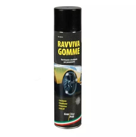 Lampa ΥΓΡΟ ΚΑΘΑΡΙΣΤΙΚΟ ΕΛΑΣΤΙΚΩΝ ΣΕ ΣΠΡΕΙ GRAN PREE 400ml  LAMPA - 1 ΤΕΜ L3813.1 