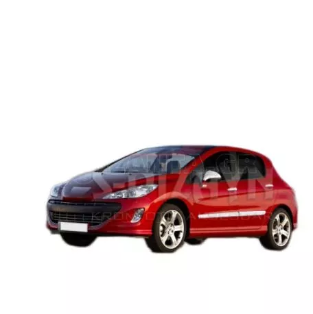 S-DIZAYN ΔΙΑΚΟΣΜΗΤΙΚΗ ΦΑΣΑ ΠΟΡΤΑΣ ΧΡΩΜΙΟ 4ΤΕΜ. ΓΙΑ PEUGEOT 308 HB 5D/SW 2007-2013 6906140/SD 