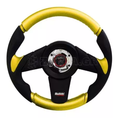 Simoni Racing ΤΙΜΟΝΙ ARCADIA - ΚΙΤΡΙΝΟ LUX ΔΕΡΜΑ SRAR350/LY 