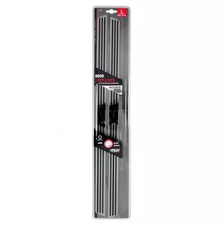 Lampa ΜΑΡΣΠΙΕ ΠΟΡΤΑΣ ΕΣΩΤΕΡΙΚΑ 62,5x3,2cm ΜΑΥΡΟ/ΝΙΚΕΛ PB-5 LAMPA - 2 TEM. L0204.5 