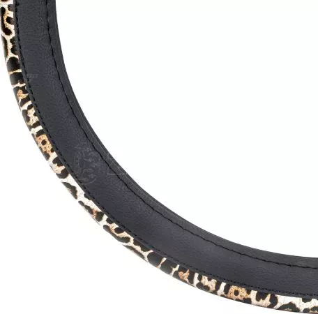AMIO ΚΑΛΥΜΜΑ ΤΙΜΟΝΙΟΥ 37-39cm SWC-43-M ΜΑΥΡΟ/ΛΕΟΠΑΡ (LEOPARD)  AMIO - 1 ΤΕΜ. 02984/AM 