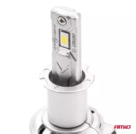 AMIO ΛΑΜΠΕΣ LED H3 10-16V 72W 6.500K 7920lm CAN BUS (ME ΑΝΕΜΙΣΤΗΡΑΚΙ) X2 SERIES AMIO - 2ΤΕΜ. 02971/AM 