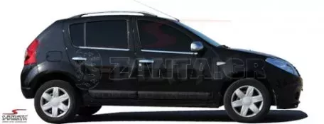 S-DIZAYN ΚΑΠΑΚΙΑ ΚΑΘΡΕΠΤΗ ΧΡΩΜΙΟΥ ΜΕΤΑΛΛΙΚΑ ΓΙΑ DACIA SANDERO 1 5D 2007-2014 ΚΚ.5605011/SD 