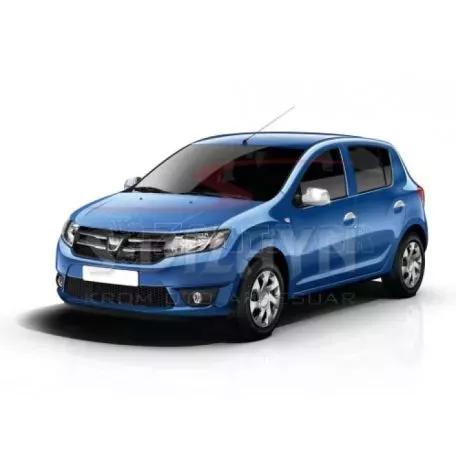S-DIZAYN ΚΑΠΑΚΙΑ ΚΑΘΡΕΠΤΗ ΧΡΩΜΙΟΥ ΜΕΤΑΛΛΙΚΑ ΓΙΑ DACIA SANDERO 2 5D 2013+ ΚΚ.5607011/SD 