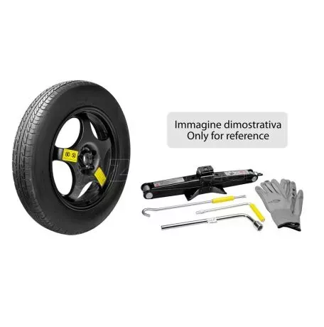 Lampa ΡΕΖΕΡΒΑ ΑΛΟΥΜΙΝΙΟΥ 145/80-18 ΚΑΡΕ 5x112 ΚΕΝΤΡΟ 66,6mm NO STOP ΚΙΤ ΜΕ ΓΡΥΛΟ, ΜΠΟΥΛΟΝΟΚΛΕΙΔΟ & ΤΣΑΝΤΑ LAMPA - 1 ΤΕΜ. L7607.6 