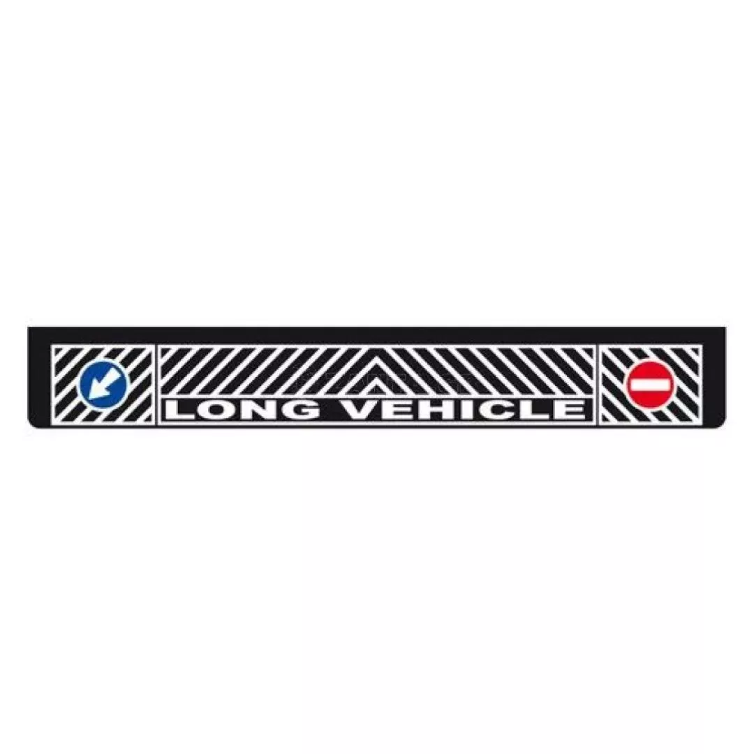 Lampa ΛΑΣΠΩΤΗΡΑΣ ΦΟΡΤΗΓΟΥ ΜΑΥΡΟΣ 240x35cm ΜΕ ΕΝΔΕΙΞΗ LONG VEHICLE + ΠΡΟΣΠΕΡΑΣΗΣ 1ΤΕΜ. L1425.7
