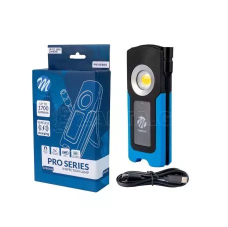 M-tech ΦΑΚΟΣ ΕΡΓΑΣΙΑΣ PRO 15W+3W COB LED 1.700lm+400lm 6.500K 4 ΛΕΙΤΟΥΡΓΙΩΝ ΜΑΓΝΗΤΙΚΟΣ&ΦΟΡΤΙΣΗ USB-C  M-TECH - 1 Τεμ. ILPRO508/MT 