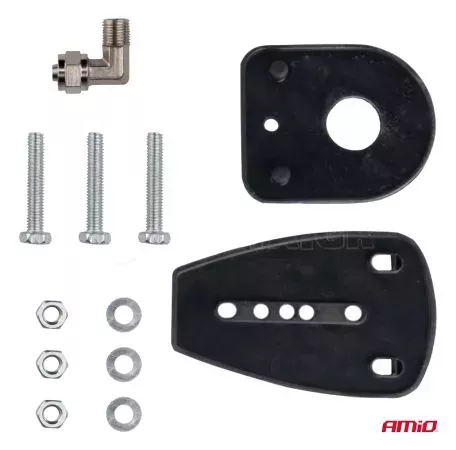 AMIO ΚΟΡΝΑ ΠΝΕΥΜΑΤΙΚΗ ΜΟΝΗ 12/24V 115dB HIGH TONE ΜΗΚΟΣ:520mm ΧΡΩΜΙΟ ΑΜΙΟ - 1 ΤΕΜ. 04077/AM 