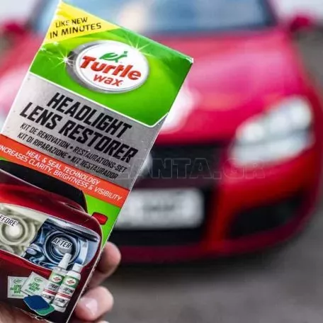 Κιτ Για Ξεθάμπωμα Και Γυάλισμα Φαναριών Speed Headlight Lens Restorer Turtle Wax Σετ 4 Τεμάχια 