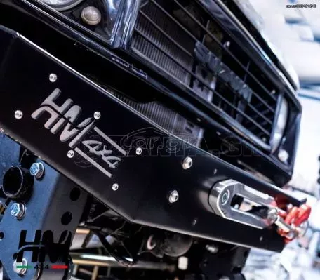 SUZUKI SAMURAI Σιδερένιος ΕΜΠΡΟΣ προφυλακτήρας HEAVY DUTY MADE BY HM4X4 ***ΛΑΔΑΣ 4Χ4*** 