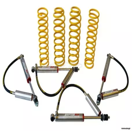 KIT ΑΝΥΨΩΣΗΣ +4CM ΓΙΑ TOYOTA KZJ70/73 ΣΤΡΟΓΓΥΛΑ ΦΑΝΑΡΙΑ RAPTOR4X4   ***ΛΑΔΑΣ 4X4*** 
