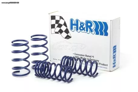 Ελατήρια Χαμηλώματος H&R ΓΙΑ H&R VW Polo (6R) & GIT 35mm (28974-2) ***ΛΑΔΑΣ ΑΜΟΡΤΙΣΕΡ*** 