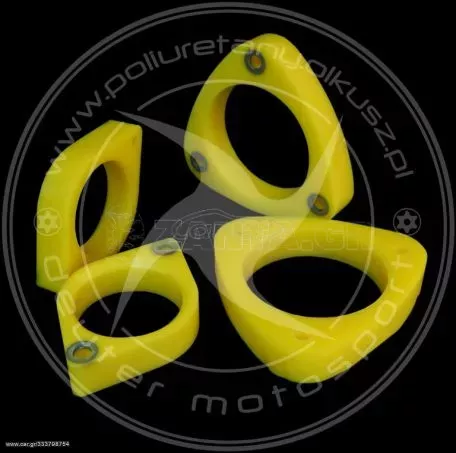 ΣΕΤ ΠΡΟΣΘΗΚΕΣ ΑΝΥΨΩΣΗΣ (ΕΜΠΡΟΣ-ΠΙΣΩ) 30mm Subaru Forester 2008-2012 ***ΛΑΔΑΣ ΑΜΟΡΤΙΣΕΡ*** 