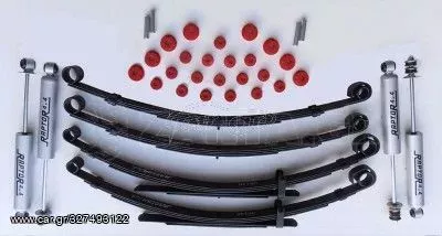 ΚΙΤ ΑΝΑΡΤΗΣΗΣ ΑΝΥΨΩΣΗΣ (50mm) ΣΕ RAPTOR4X4 ΓΙΑ SUZUKI SAMURAI 1988-2004  ***ΑΜΟΡΤΙΣΕΡ ΛΑΔΑΣ*** 