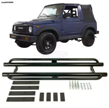 Suzuki Samurai Rock Slider Σκαλοπάτια – [Raptor4x4] ***ΛΑΔΑΣ4Χ4*** 