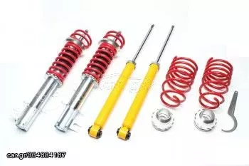 Audi A3 (8L) / Seat Leon , Toledo (1M) / Skoda Octavia (1U) / VW Bora, Golf 4 (1998-2004)Ρυθμιζόμενη ανάρτηση καθ ύψος TA Technix ***ΛΑΔΑΣ ΑΜΟΡΤΙΣΕΡ** 