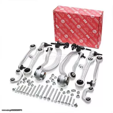 ΣΕΤ ΕΜΠΡΟΣΘΙΟΥ ΣΥΣΤΗΜΑΤΟΣ ΓΙΑ AUDI A4 2000-2005!ΠΕΡΙΛΑΜΒΑΝΕΙ 4 ΨΑΛΙΔΙΑ ΑΝΩ/2 ΑΚΡΟΜΠΑΡΑ/2 ΖΑΜΦΟΡΑΚΙΑ/4 ΨΑΛΙΔΙΑ ΚΑΤΩ