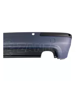 Πίσω προφυλακτήρας για BMW E39 με διπλό diffuser - M5 design με ανοίγματα για parktronic 
