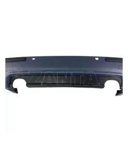 Πίσω προφυλακτήρας για BMW E39 με διπλό diffuser - M5 design με ανοίγματα για parktronic 