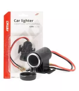 ΠΡΙΖΑ ΜΕ ΜΟΝΗ ΥΠΟΔΟΧΗ ΓΙΑ ΦΙΣ ΑΝΑΠΤΗΡΑ 12/24V ΑΔΙΑΒΡΟΧΗ AMIO - 1 τεμ. 
