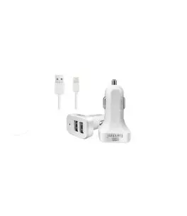 Καλώδιο Φόρτισης Και Μεταφοράς Δεδομένων 2 x USB 12-24V Για Iphone Earldom ES-131 Lighting 2.4A 1 Τεμάχιο 