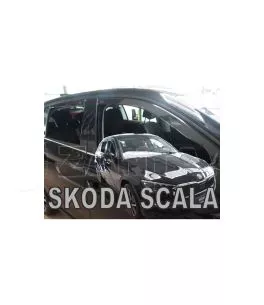 Ανεμοθραύστες για Skoda SCALA 5D (2019+) - 4 τμχ εμπρός και πίσω 