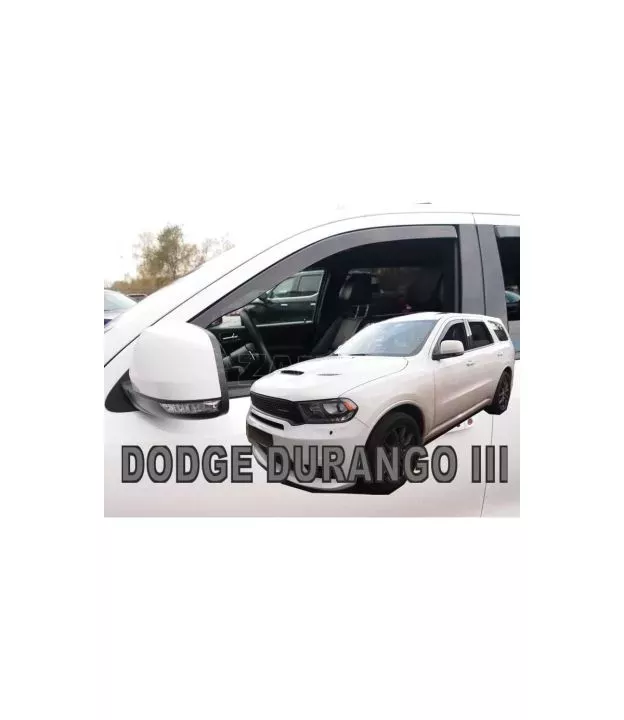 Ανεμοθραύστες για DODGE DURANGO (2011+) 5D - 2 τμχ. εμπρός