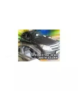 Ανεμοθραύστες για Opel Astra H (2004-2012) 5 πορτο - 4 τμχ. εμπρός και πίσω 