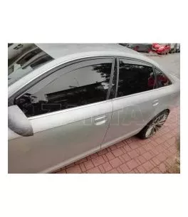 Ανεμοθραύστες για Audi A6 (2004-2011) sedan - 4 τμχ. εμπρός και πίσω 