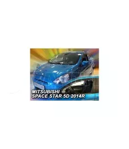 Ανεμοθραύστες για Mitsubishi Space Star  (1998-2005) 5 πορτο - 2 τμχ. εμπρός 