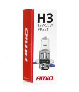 H3 12V 55W PK22s LUMITEC ΑΛΟΓΟΝΟΥ  AMIO - 1 ΤΕΜ. 