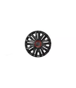 Τάσια Versaco Royal Red Ring / Μαύρο - 15'' σετ - 4τμχ. 
