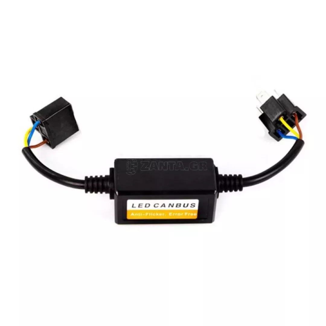 M-tech ΑΝΤΙΣΤΑΣΗ CANCELLER CANBUS ΓΙΑ ΛΑΜΠΕΣ H4 LED SET ΜΕ ΚΑΛΩΔΙΟ 320 mm M-TECH - 1 ΤΕΜ. LSCANBUSH4/MT