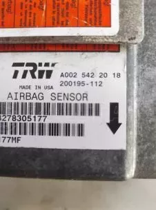 ΕΓΚΕΦΑΛΟΣ ΑΕΡΟΣΑΚΟΥ ΓΙΑ MERCEDES ML W163 '98-'04 ΚΩΔΙΚΟΣ A0025422018 