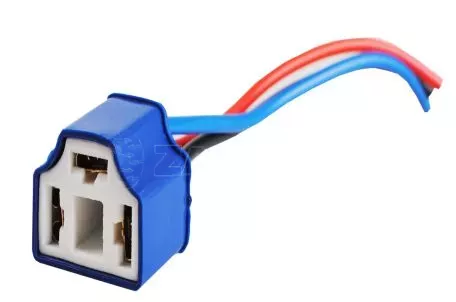 M-tech ΒΑΣΗ/ ΦΙΣΑ ΓΙΑ H4 ΛΑΜΠΕΣ 12/24V ME ΚΑΛΩΔΙΟ 110mm - 1 ΤΕΜΑΧΙΟ GN004/MT 