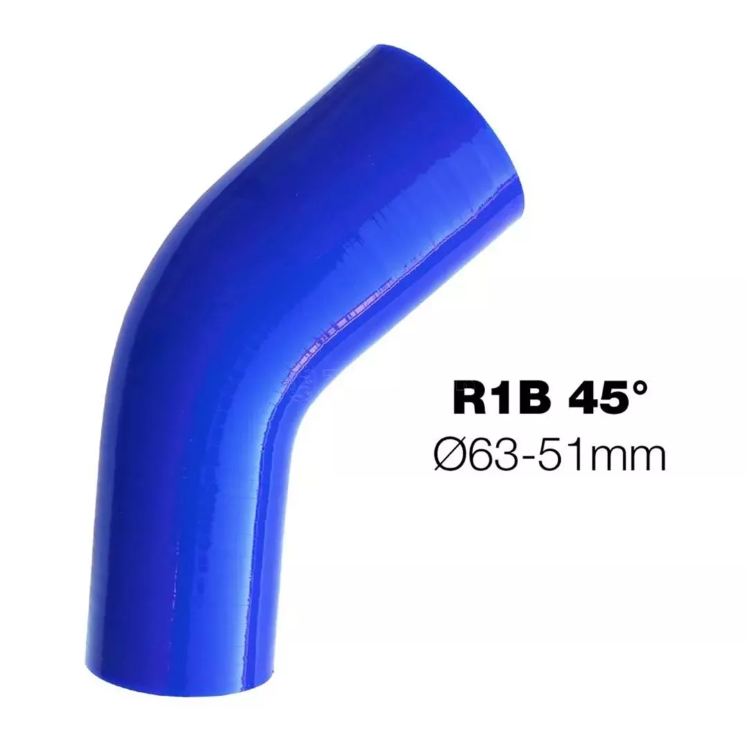Simoni Racing ΓΩΝΙΑ ΣΙΛΙΚΟΝΗΣ ΜΠΛΕ Φ63>Φ51 45 ΜΟΙΡΕΣ SIMONI RACING - 1 ΤΕΜ. SRR1B