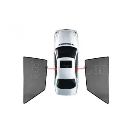 CarShades ΚΟΥΡΤΙΝΑΚΙΑ ΜΑΡΚΕ CAR SHADES ΓΙΑ TOYOTA LAND CRUISER LC3 PRADO (J120) 5D 2002-2010 ΔΕΞΙΑ & ΑΡΙΣΤΕΡΑ ΠΙΣΩ ΠΛΑΙΝΑ  - 2 ΤΕΜ. PVC.TOY-LNCR-5-A/1&amp;8 