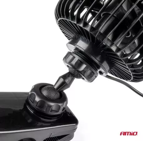 AMIO ΑΝΕΜΙΣΤΗΡΑΣ ΦΟΡΤΗΓΟΥ 24V ΜΕ ΦΙΣ ΑΝΑΠΤΗΡΑ 2 ΤΑΧΥΤΗΤΩΝ & ΜΑΝΤΑΛΑΚΙ 4,5'' (12,2CM) PRO SERIES ΑΜΙΟ - 1 ΤΕΜ. 03006/AM 