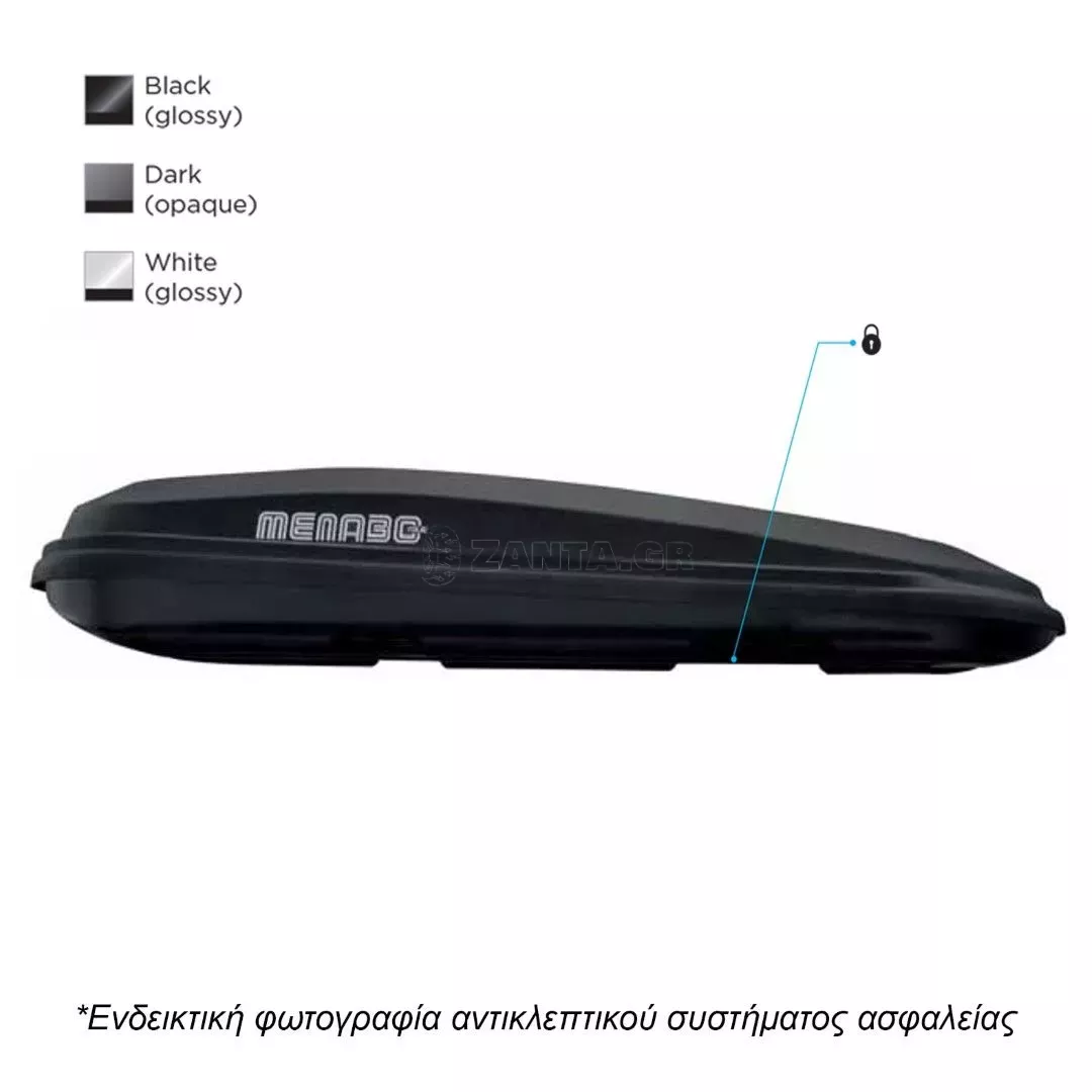 MENABO ΜΠΑΓΚΑΖΙΕΡΑ ΟΡΟΦΗΣ DIAMOND 500 WHITE (ΛΕΥΚΗ/ΓΥΑΛΙΣΤΕΡΗ) MENABO 7980/MB